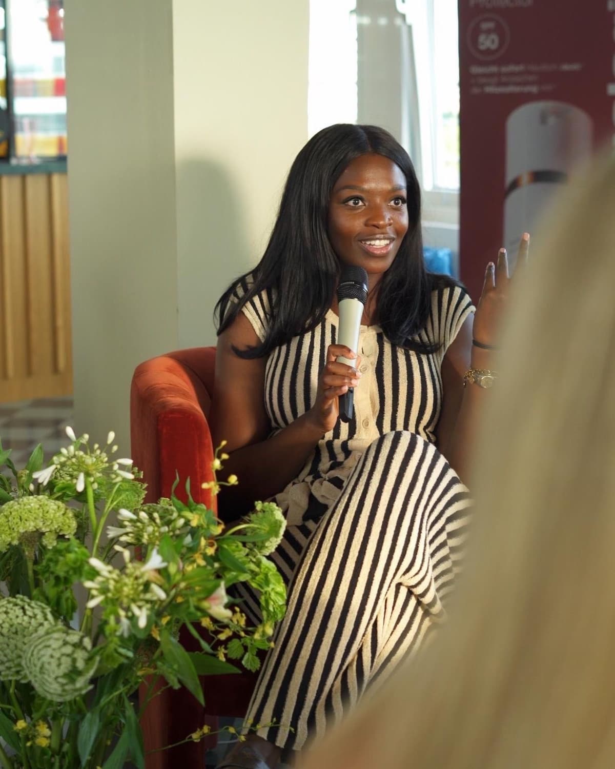 Heidi Yeboah im Studio